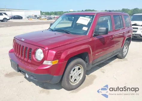 2016 Jeep Patriot Sport from USA, damaged, VIN 1C4NJPBA2GD732375